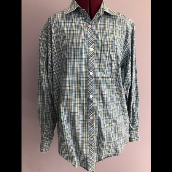 Two Eddie Bauer Plaid Shirts - Picture 5 of 16